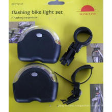 7 LED Sequences Flashing Bike Set